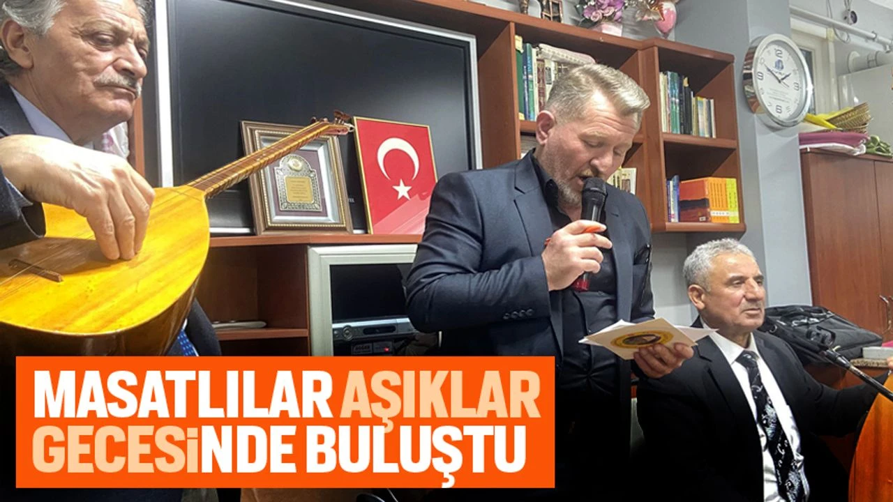 Masatlılar Aşıklar gecesinde buluştu