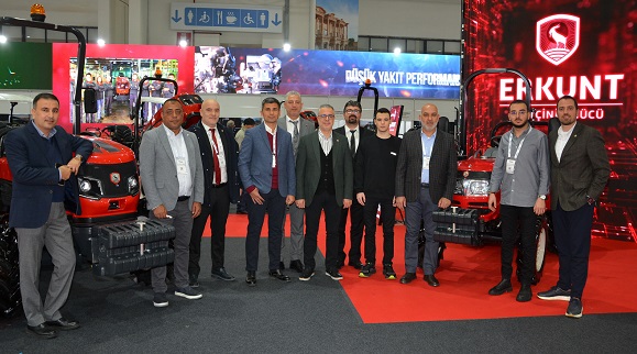 Erkunt Traktör, Agroexpo Fuarı'nda Tam Not Aldı