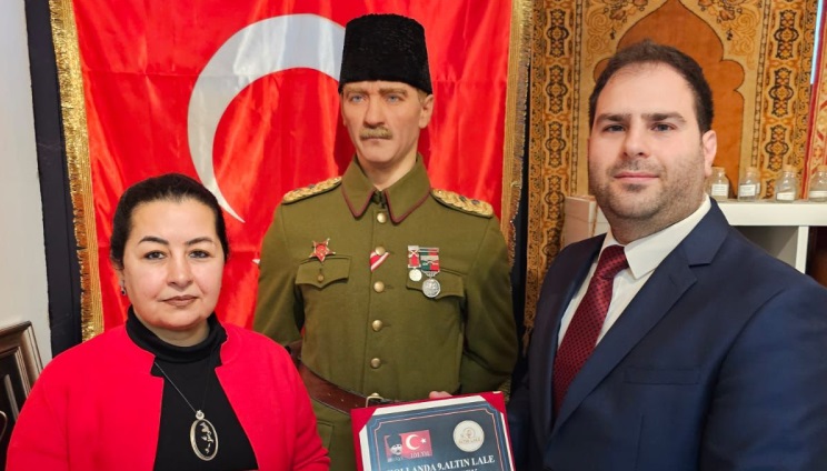Altın Lale’nin '6 Şubat Deprem Yardım Ödülü' Bilginsoy’un oldu