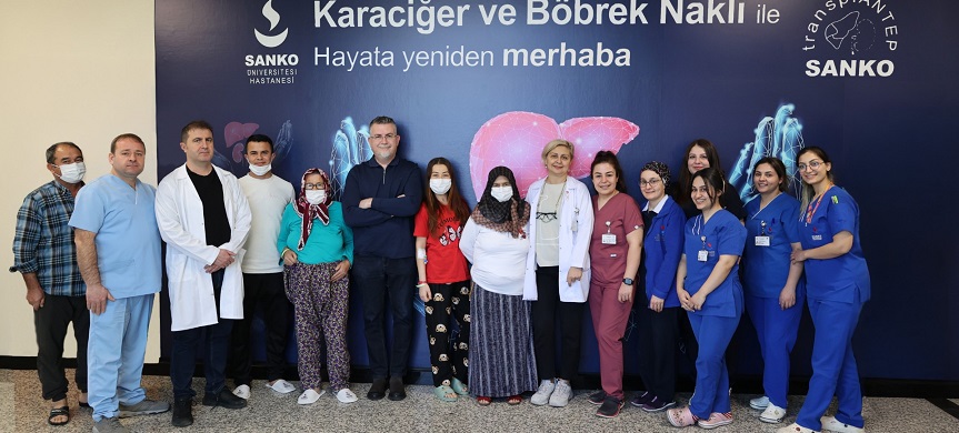 SANKO ÜNİVERSİTESİ HASTANESİ’NDE, ÜÇ HASTA KADAVRADAN BÖBREK NAKLİYLE YAŞAMA TUTUNDU