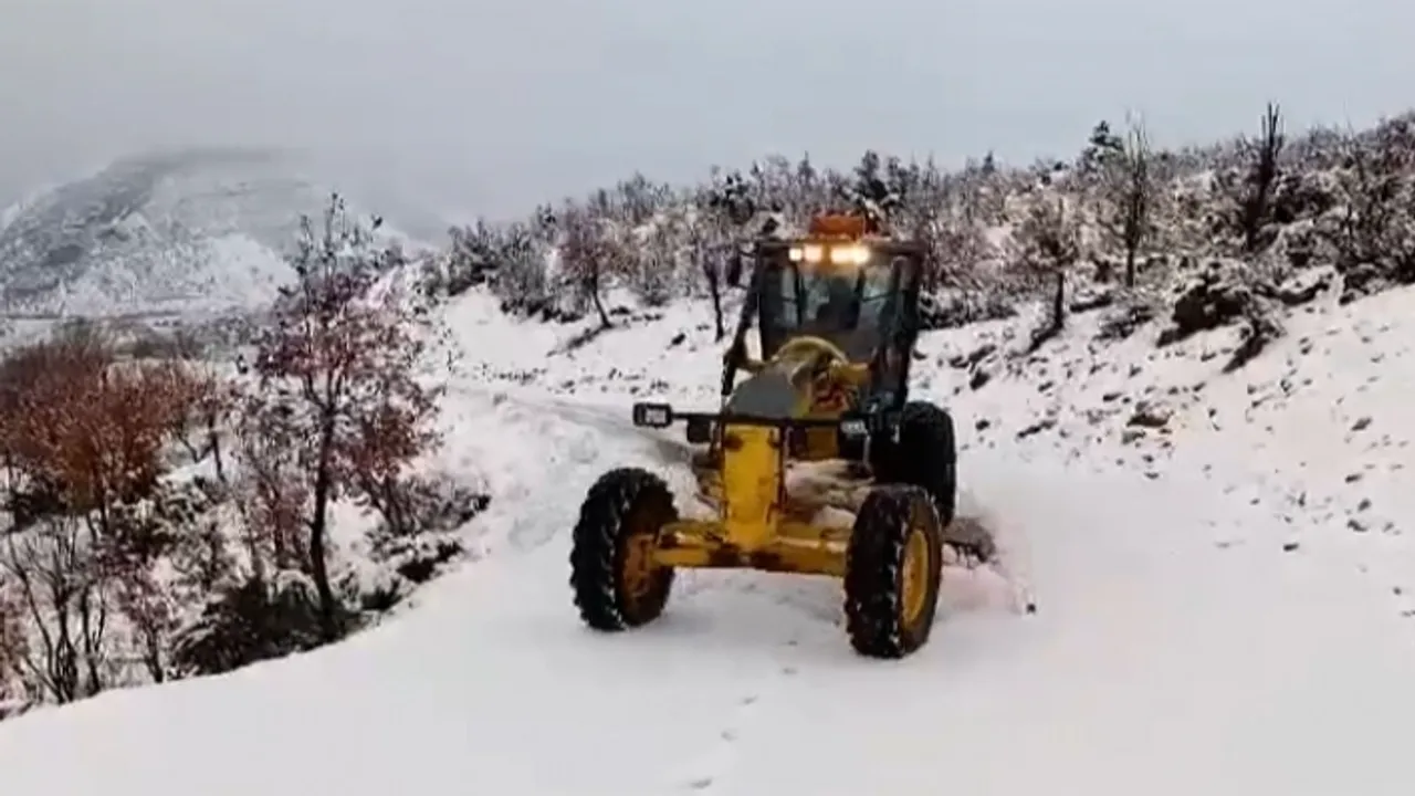 DBB kardan kapanan 129 kilometrelik yolu ulaşıma açtı