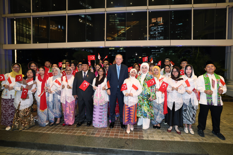 Cumhurbaşkanı Erdoğan Endonezya’da