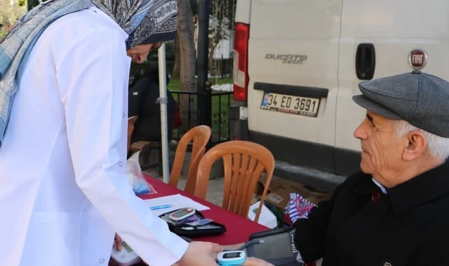 Manisa'da solunum testi yapıldı