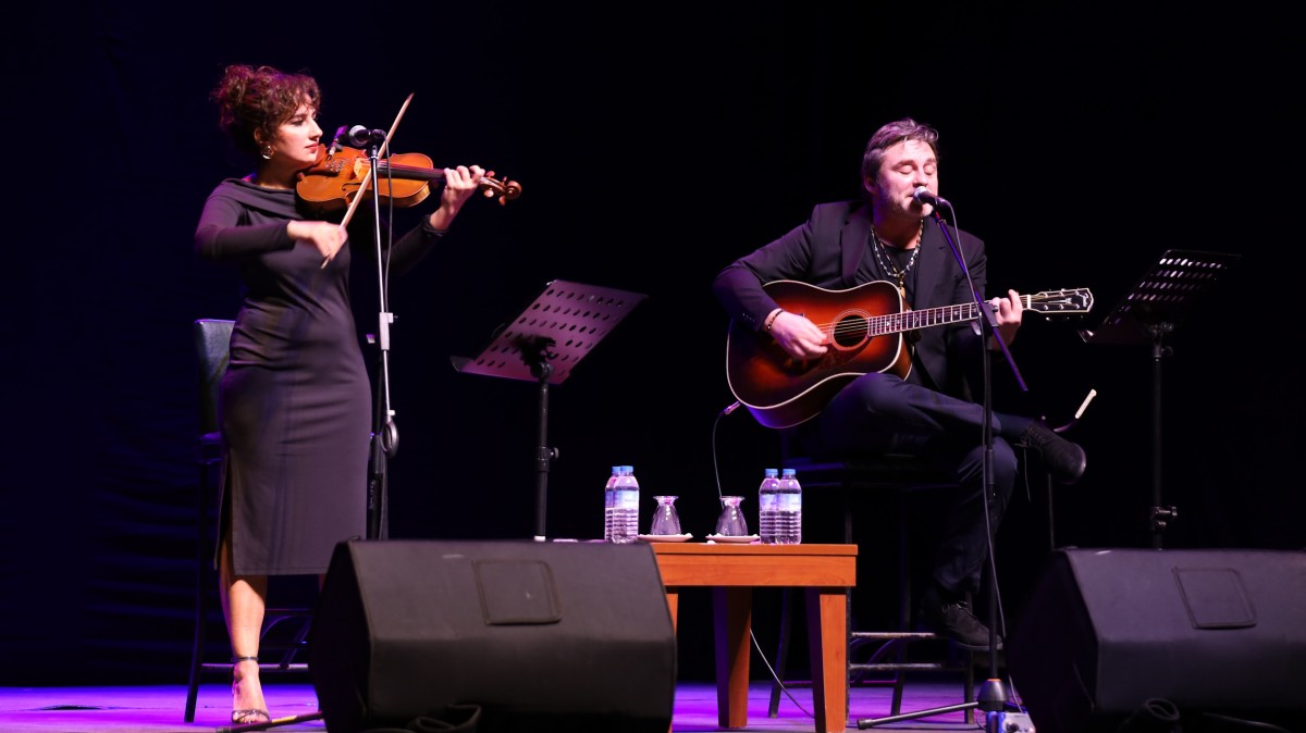Bursa’da Tuna Kiremitçi ile sanat dolu gece