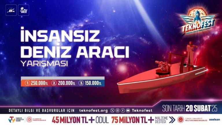 TEKNOFEST 2025 için son başvuru 20 Şubat
