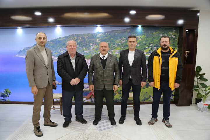 Çayeli Ticaret Odasından Başkan Ciftci’ye ziyaret