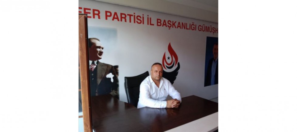 Gümüşhane İl Başkanı Kasım Demir: 