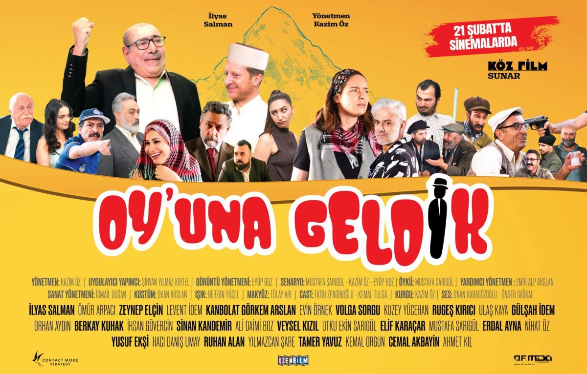 İlyas Salman yıllar sonra başrolde: ’Oy’una Geldik’ 21 Şubat'ta vizyonda!