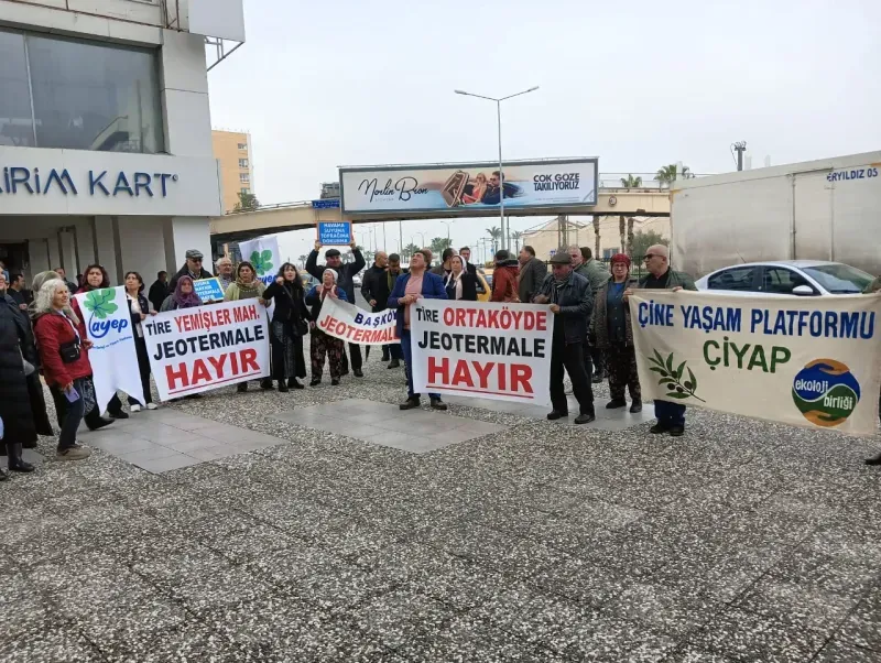 Köylülerden İzmir Valiliği önünde eylem: Devlet biziz