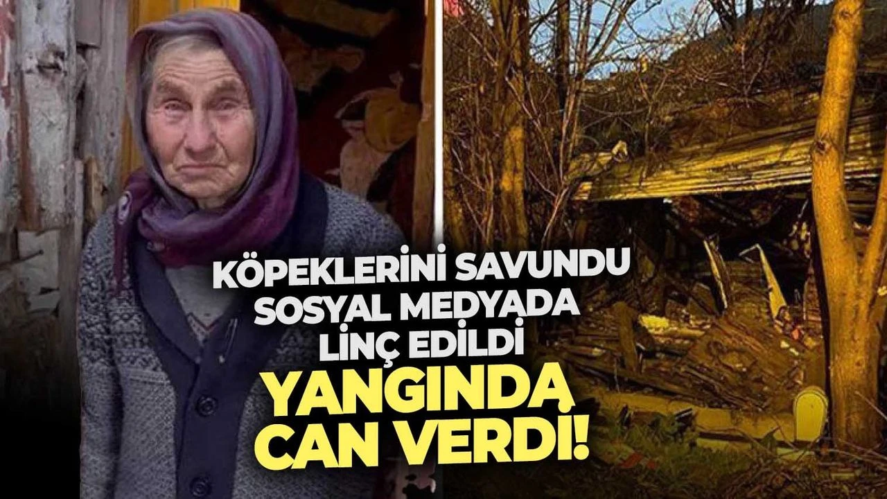 Köpeklerini savundu, sosyal medyada linç edildi, yangında can verdi!