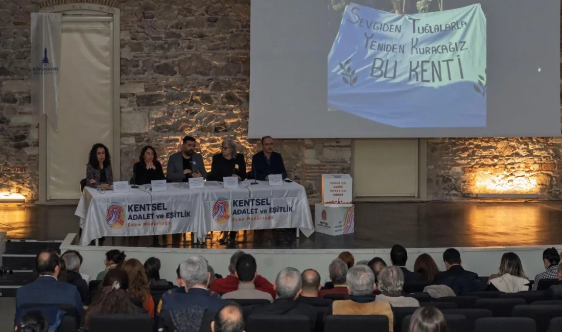 İzmir'de ″Kentte iyilik hali″ için bir araya geldiler