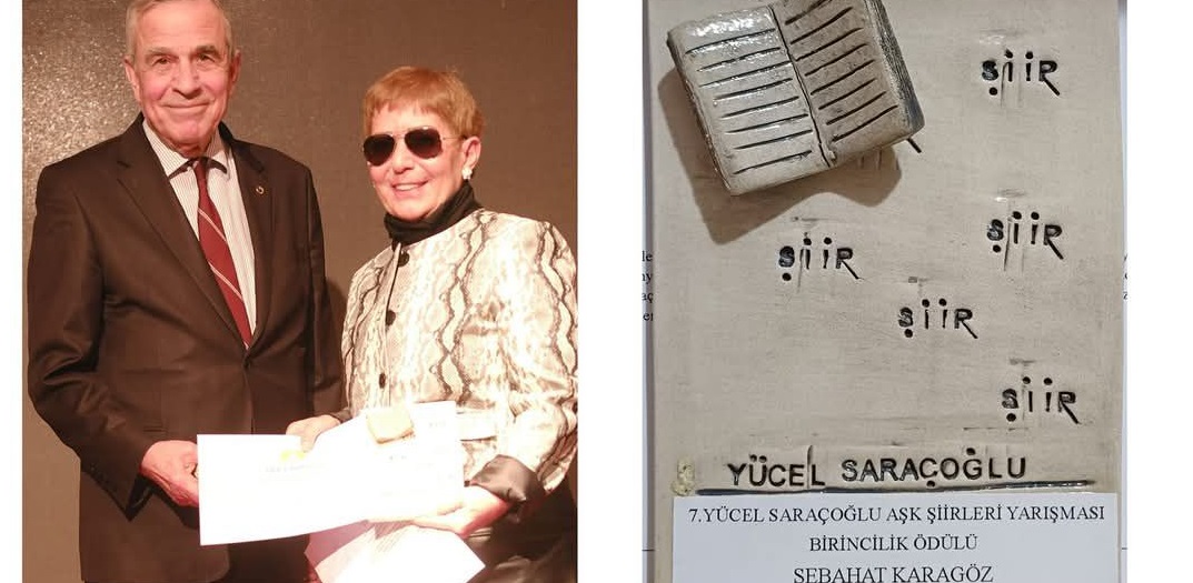Rizeli Şair Sebahat Karagöz’e Eskişehir’den 1.lik Ödülü