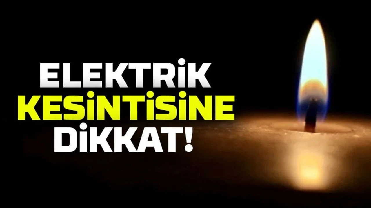 Trabzon’da Büyük Elektrik Kesintisi! Bugün 10'dan Fazla Mahallede Elektrik Kesilecek!