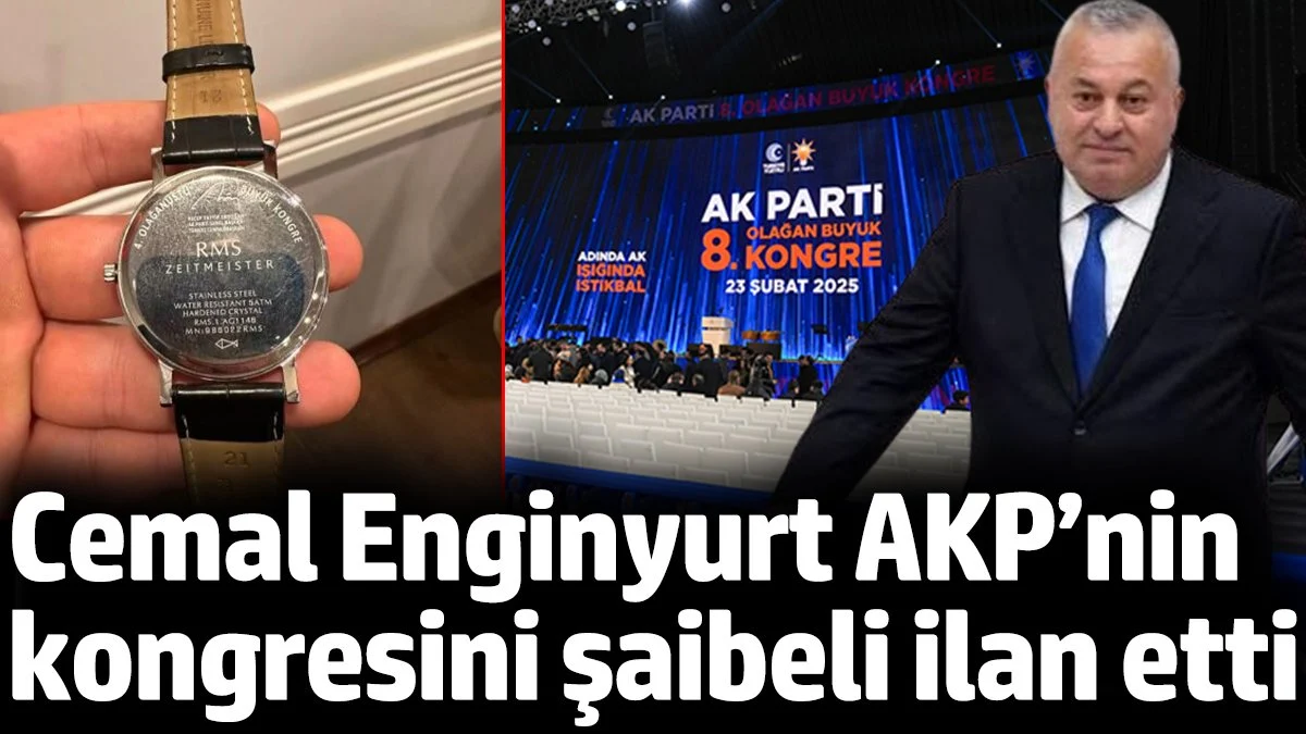 Cemal Enginyurt AKP kongresinin şifrelerini açıkladı