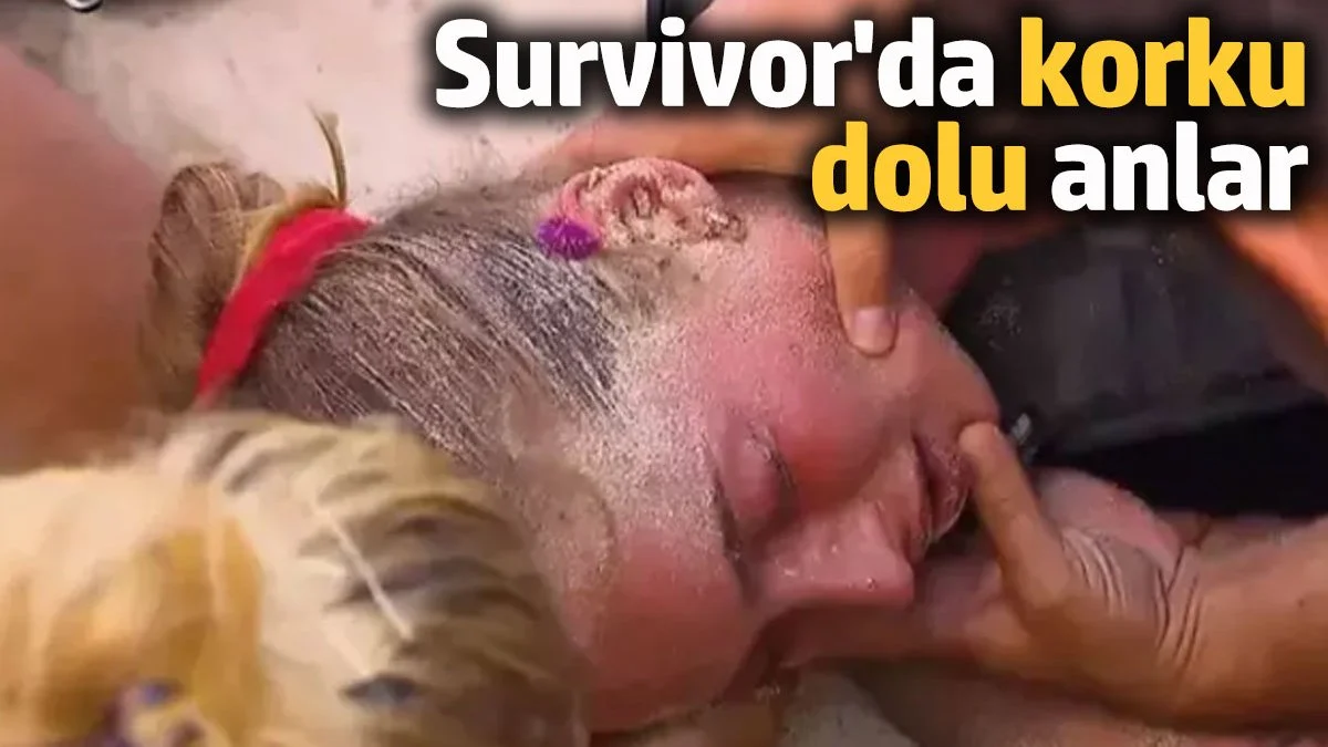Survivor All Star'da korku dolu anlar! Bir anda bayıldı