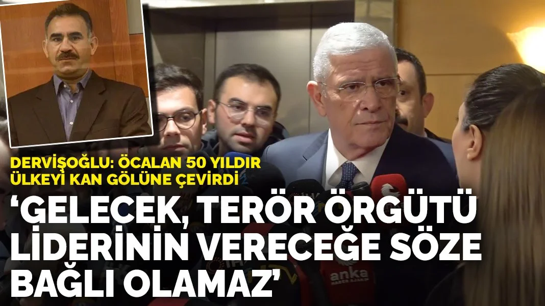 Türkiye'nin geleceği, terör örgütü liderinin vereceğe söze bağlı olamaz