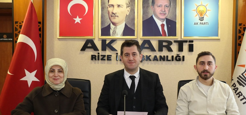Ak Parti Rize İnsan Hakları Başkanlığı 28 Şubat Basın Açıklaması