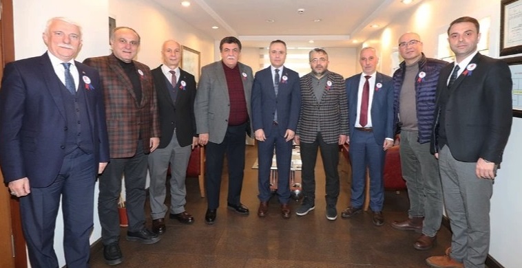 RİZE DEFTERDARI KÖKDEMİR'DEN, RTSÖ VERGİ HAFTASI ZİYARETİ