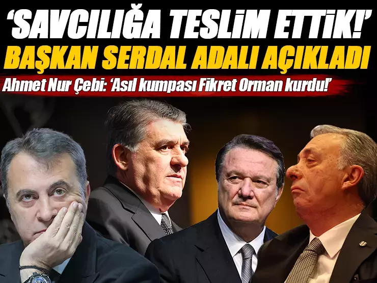  Divan Kurulu Toplantısı'nda Başkan Serdal Adalı ve Ahmet Nur Çebi'den olay sözler...