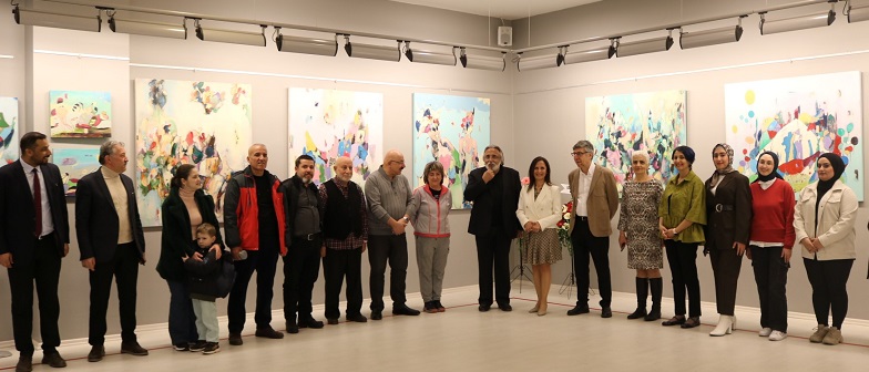 RESSAM BELGİN AKIN SANKO SANAT GALERİSİ’NDE SERGİ AÇTI