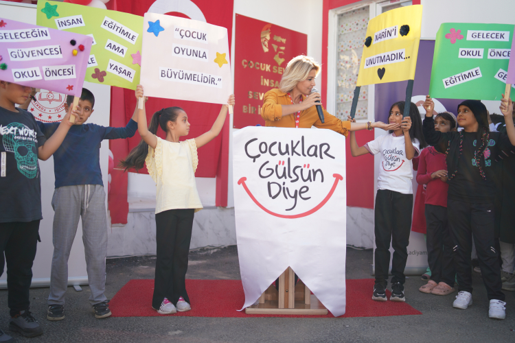 Gülben Ergen sözünü tuttu... Diyarbakır'a 'Narin Anaokulu'nu açıyor
