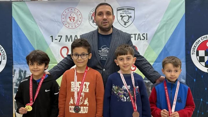 Rize’de Satranç turnuvası ödül töreni yapıldı