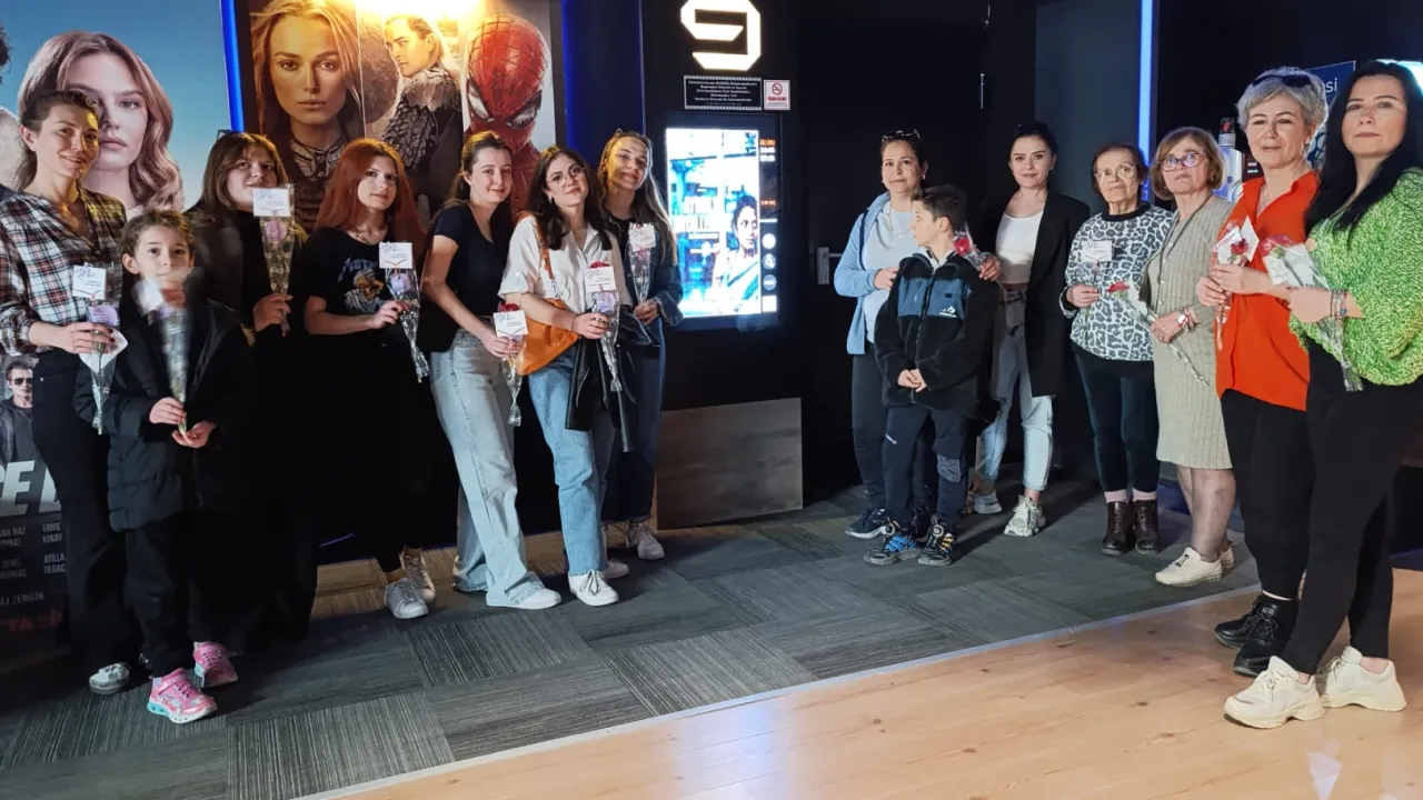Kadın gazetecilere özel film gösterimi düzenlendi