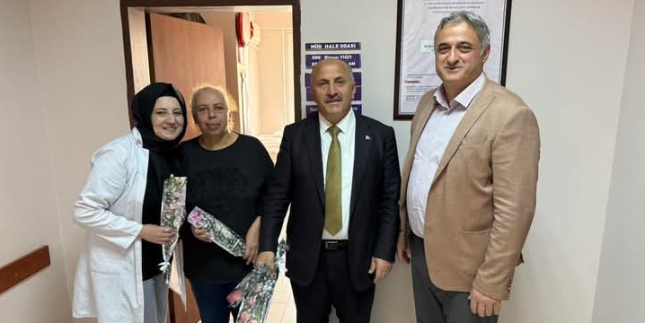 Başkan Çiftçi’den Sağlık Calışanlarına ziyaret