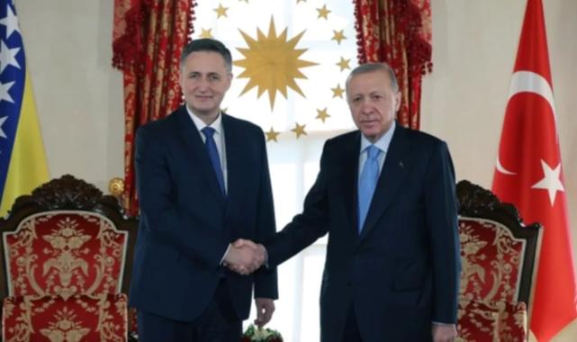 Cumhurbaşkanı Erdoğan, Becirovic'le görüştü
