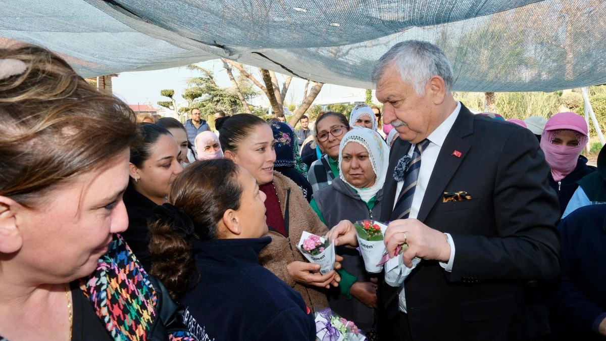 Adana'da kadınlar günü etkinlikleri sürüyor