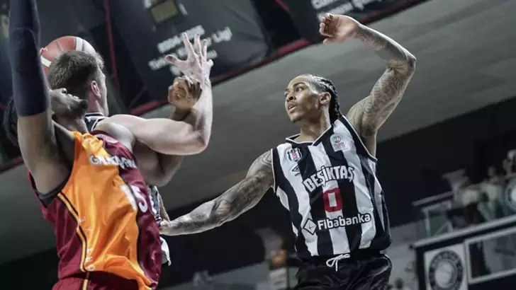 DERBİ BEŞİKTAŞ'IN! Beşiktaş Fibabanka - Galatasaray maç sonucu: 92-77