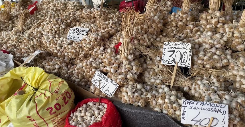 Sarımsak fiyatlarında yükseliş devam ediyor