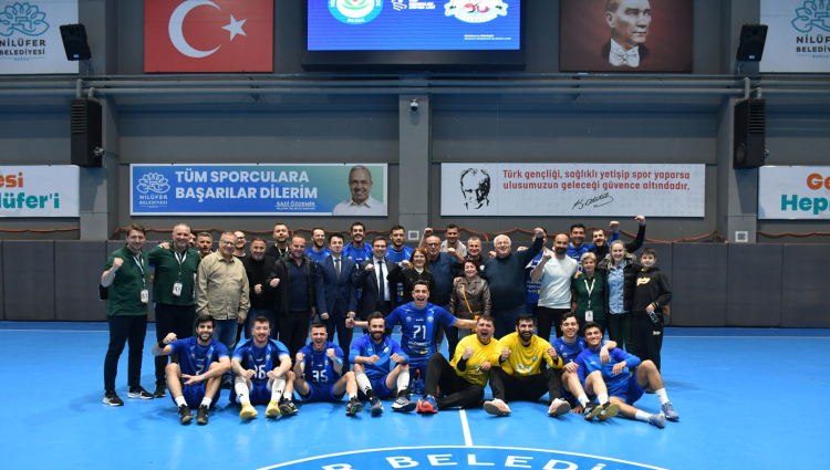 Nilüfer Belediyespor potada emin adımlarla