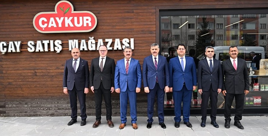 Erzurum Valisi Çaykur Bölge Müdürlüğünde