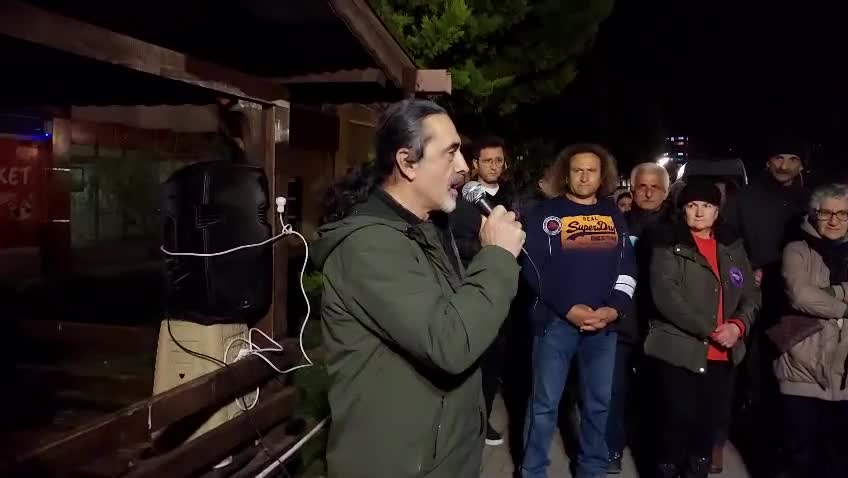 Fındıklı’da “Adalet ve Demokrasi Nöbeti” 8. Gününde Sürüyor