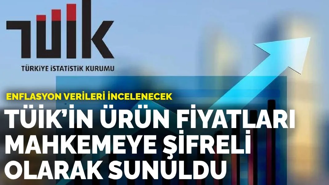 Enflasyon verileri incelenecek: TÜİK’in ürün fiyatları, mahkemeye şifreli olarak sunuldu