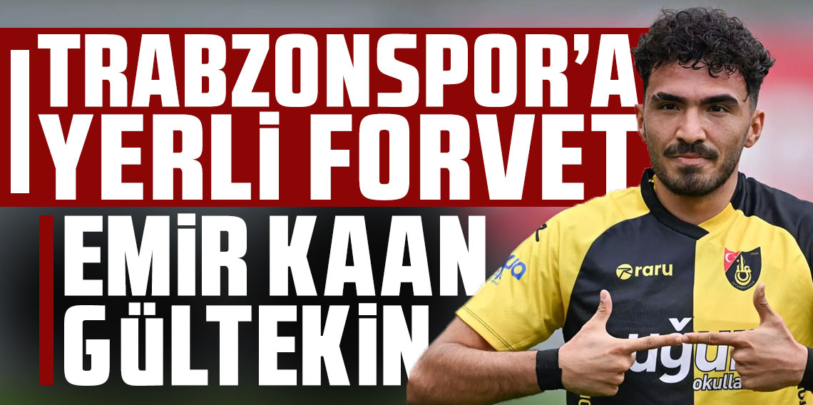 Trabzonspor'a yerli forvet: Emir Kaan Gültekin!