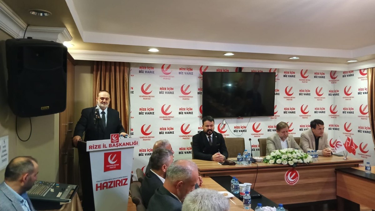 YRP Rize İl Teşkilatında Bayramlaşa Sevı̇nci