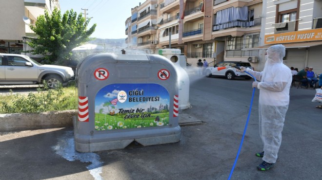 İzmir Çiğli’de ilaçlamada etkin mücadele