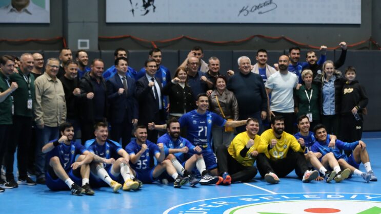 Bursa Nilüfer Belediyespor ligi galibiyetle tamamladı