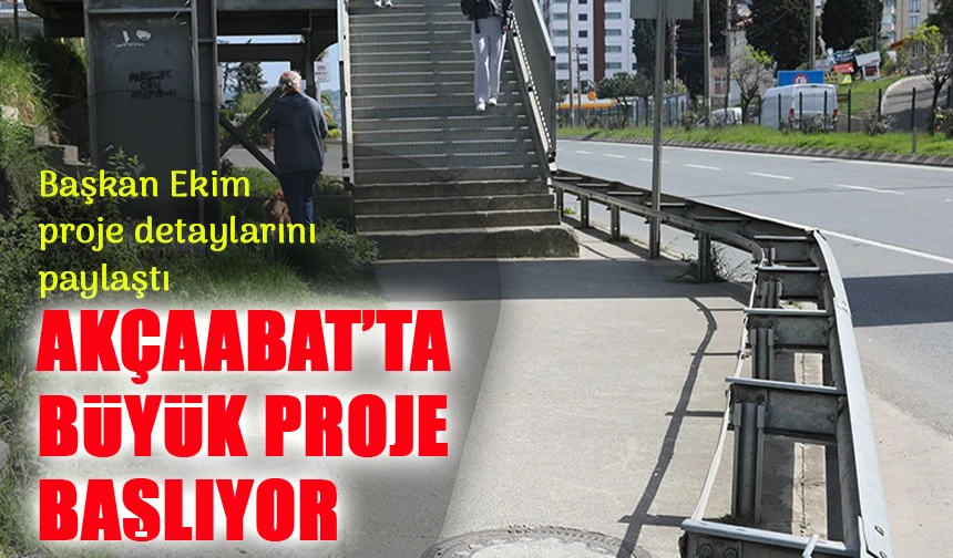 Başkan Ekim’den Önemli Açıklama: Akçaabat’ta Kaldırımlar Güvenli ve Konforlu Olacak