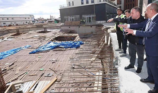 Konya’da Başkan Kavuş Suriçi çalışmalarını yerinde inceledi
