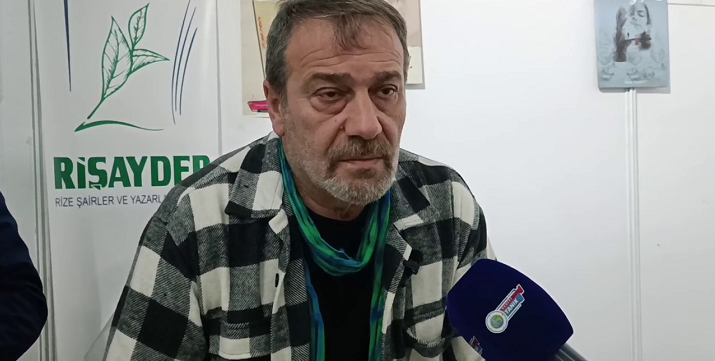 Rize Şair ve Yazarlar Derneği Başkanı Ömer Yazıcı: “Rizeli okuyor, hem de hevesle okuyor”