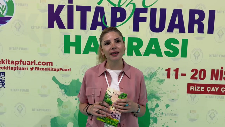 Eğitmen-Yazar Selen Karagöz, 2. Rize Kitap Fuarı’nda Okurlarıyla Buluştu