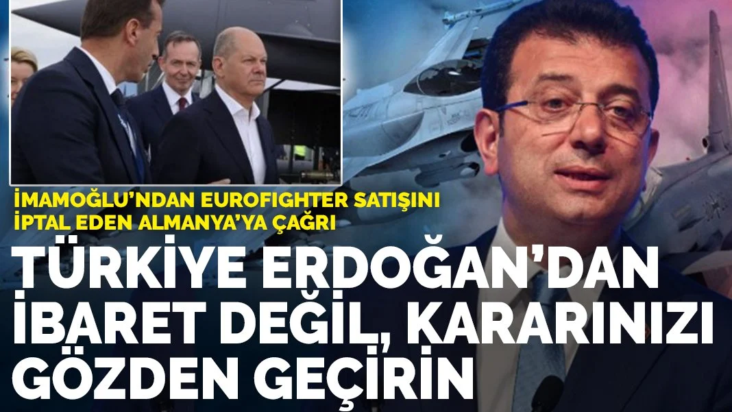 İmamoğlu: Türkiye Erdoğan’dan ibaret değil, kararınızı gözden geçirin