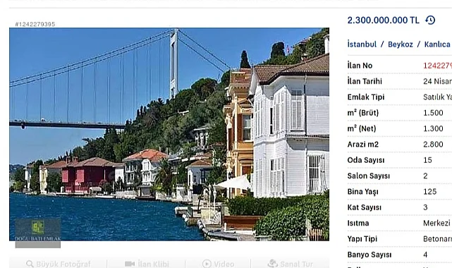 İstanbul Boğazı’ndaki yalılar deprem nedeniyle satılık!