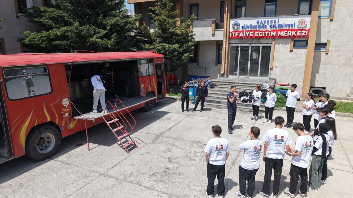 Kayseri Büyükşehir'den afet farkındalığına yenilikçi yaklaşım