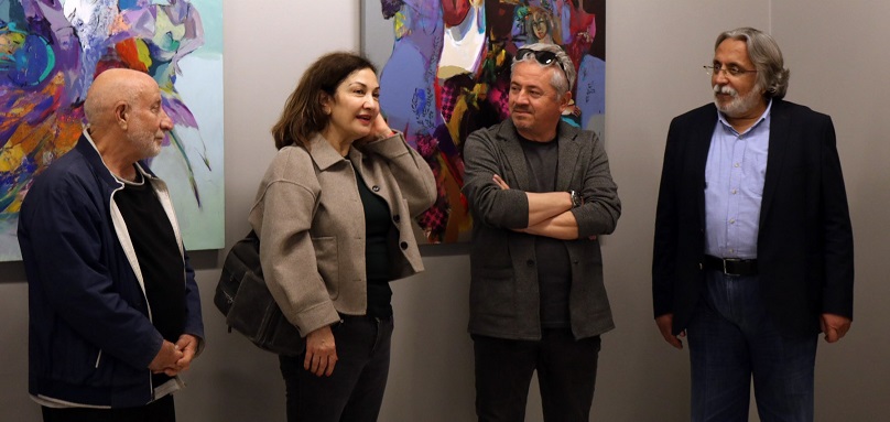 FERAHOĞLU SANKO SANAT GALERİSİ’NDE RESİM SERGİSİ AÇTI