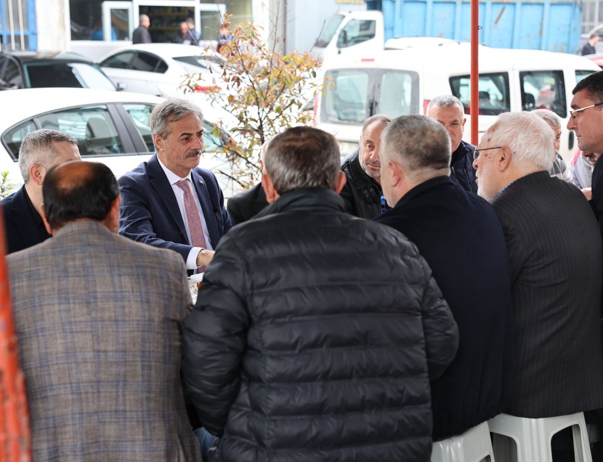 Sakarya'da sanayi esnafıyla buluşuldu