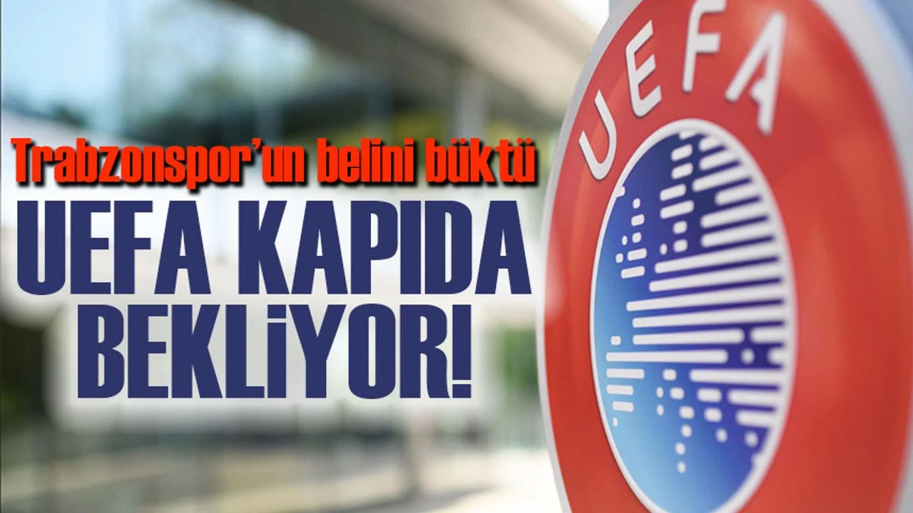 UEFA’dan Trabzonspor’a 100 Bin Euro Ceza!